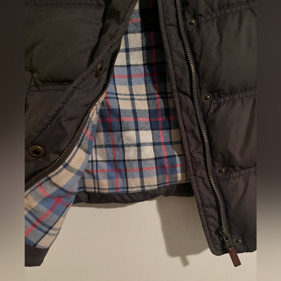 Jack Wills Charcoal Puffer Vest - Size US4/UK8 - Picture 4 of 5